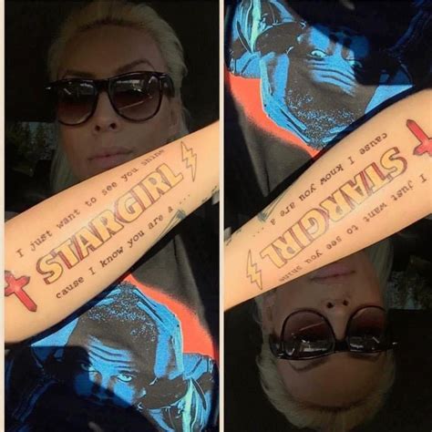Shine Bright with Stargirl Tattoos .